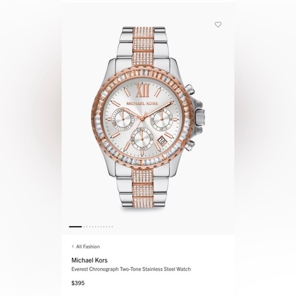 ❤️💥🔥 NWT Michael Kors Oversized Everest
Pavé Two-Tone Watch🔥🔥💥💥 - Picture 5 of 5